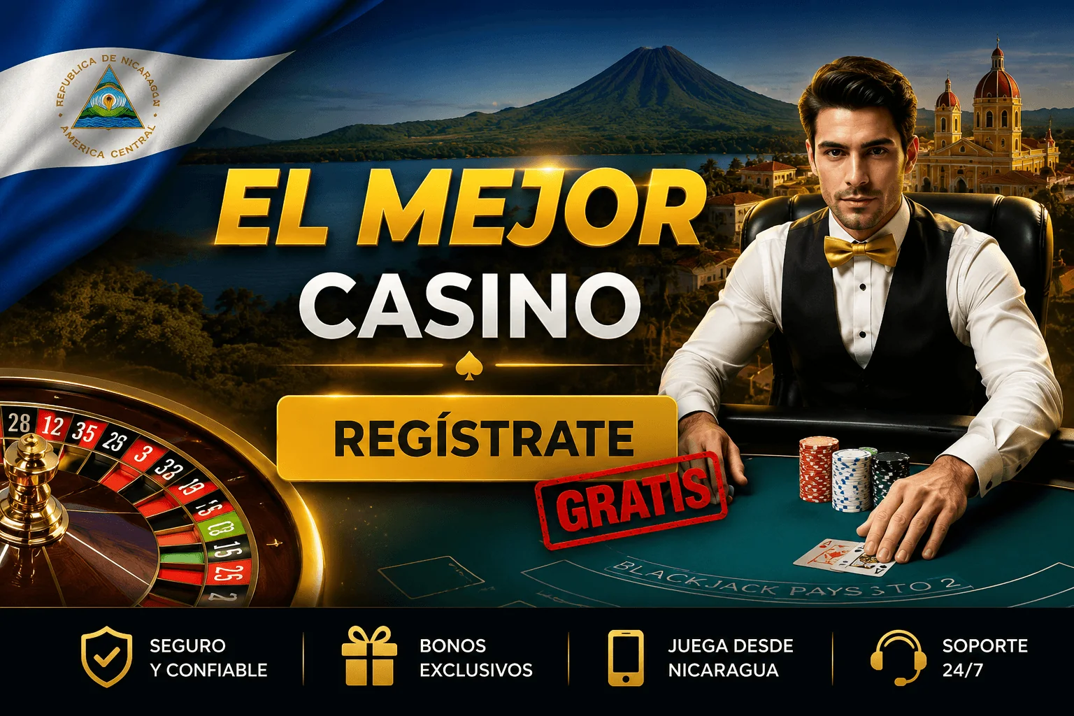 nicaragua-casino Banner de registro para casino online en Nicaragua